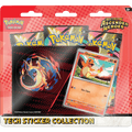Pokemon Mega Evolution Ascended Heroes Tech Sticker Collection Three Booster Blister Pack Set Of 2
