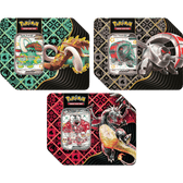 Pokemon Scarlet Violet Paldean Fates Tin Set Of 3