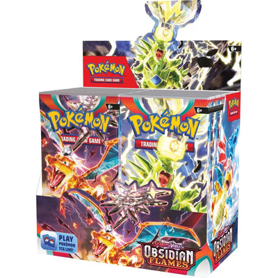 Pokemon - Scarlet & Violet - Obsidian Flames -  Trading Cards Booster Box - 36 Packs (MAX 2)