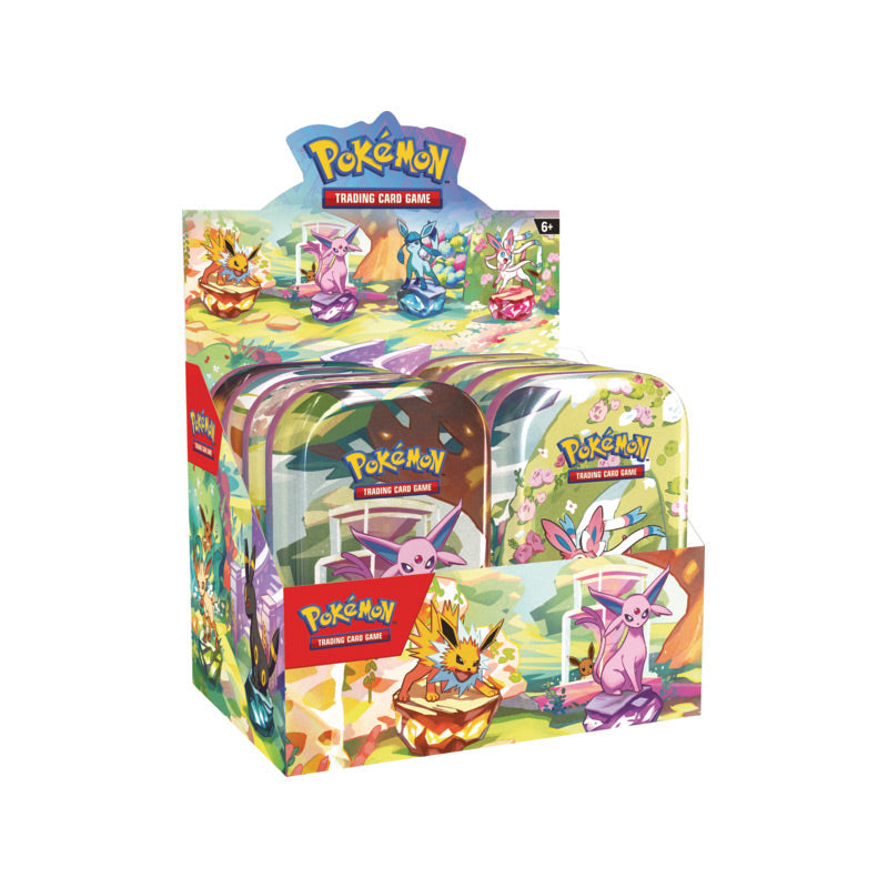 Scarlet & Violet - Prismatic Evolutions Mini Tin Display