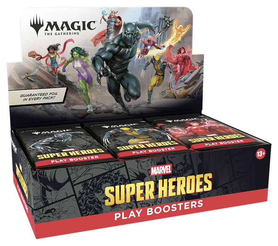 Magic the Gathering: Marvel Super Heroes: Play Booster Box