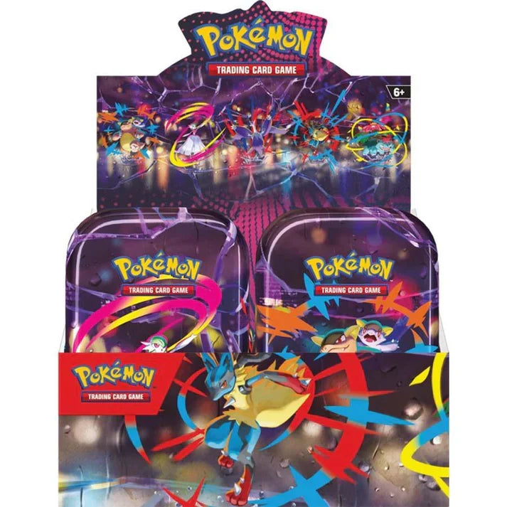 Pokémon TCG: Mega Heroes Mini Tin Display