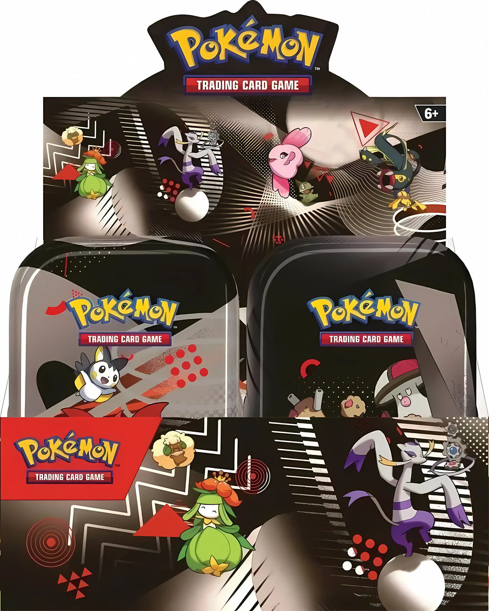 Pokémon TCG: Unova Mini Tin Display