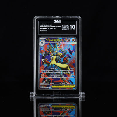 Mega Lucario EX #160 Mega Evolution TAG 10