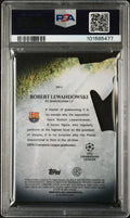 Robert Lewandowski PSA 9 Sword Cards 2023-24 23-24 Topps Merlin UCC