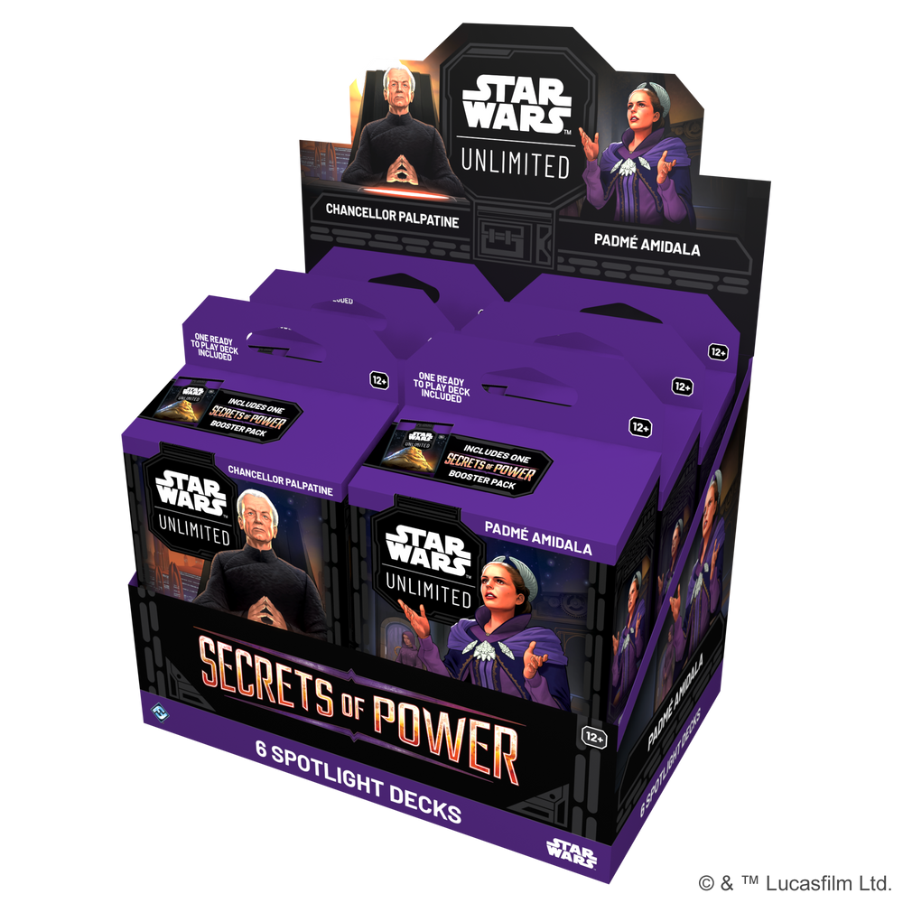 Star Wars Unlimited: Secrets of Power - Spotlight Deck (Set of 2)