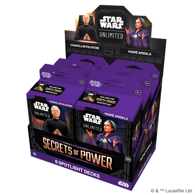 Star Wars Unlimited: Secrets of Power - Spotlight Deck (Set of 2)