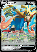 Zacian V Swsh018 298 Swsh Black Star Promos Holofoil
