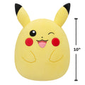 Pokémon TCG: Prismatic Evolutions Tech Sticker Collection Sylveon + Squishmallows 10" Pikachu Bundle