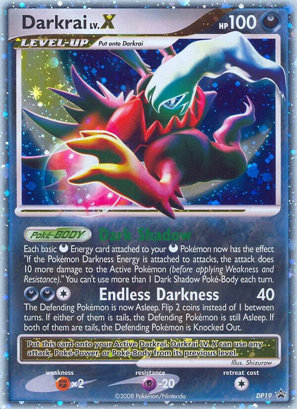 Darkrai LV.X - DP19 - Diamond and Pearl Promos