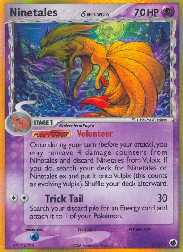 Ninetales (Delta Species) - Dragon Frontiers