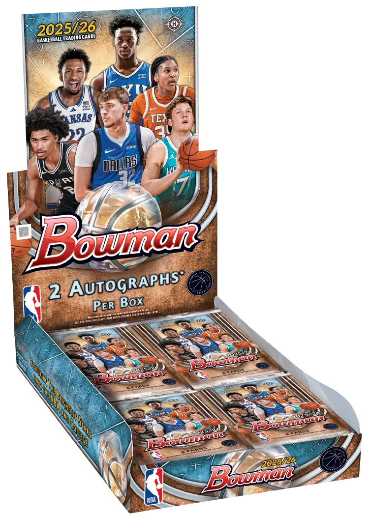 2025-26 Topps Bowman NBA Basketball Hobby Box
