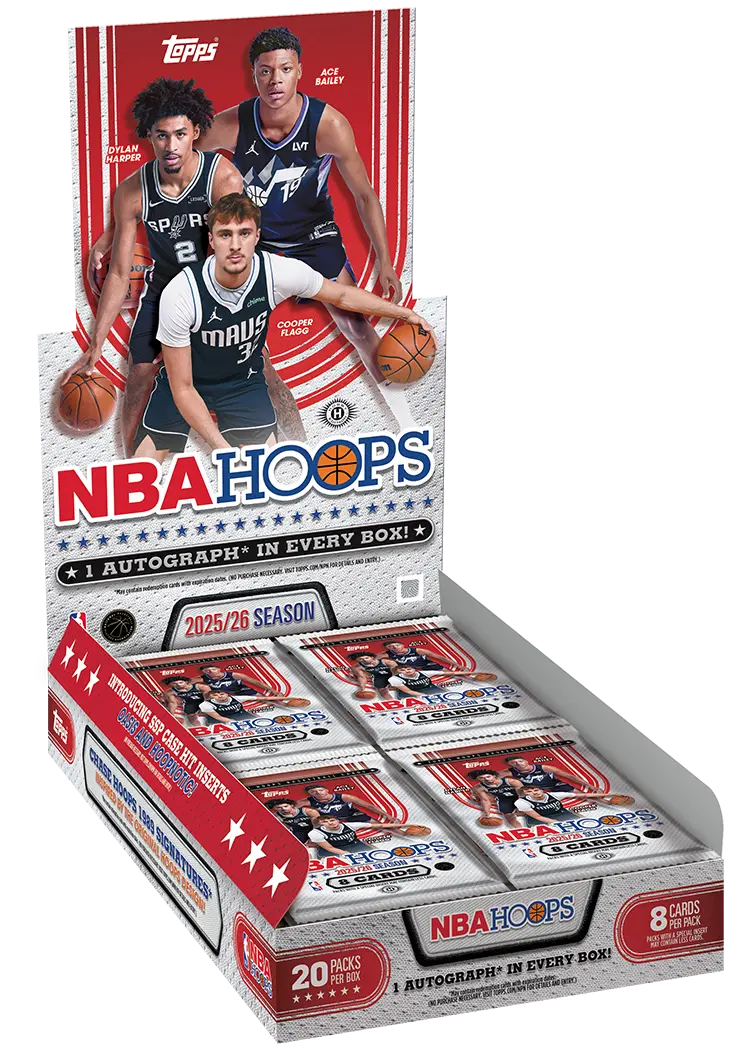 2025-26 Topps Basketball NBA Hoops Hobby Box