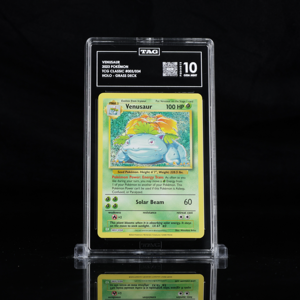 Venusaur TCG Classic #003 TAG 10