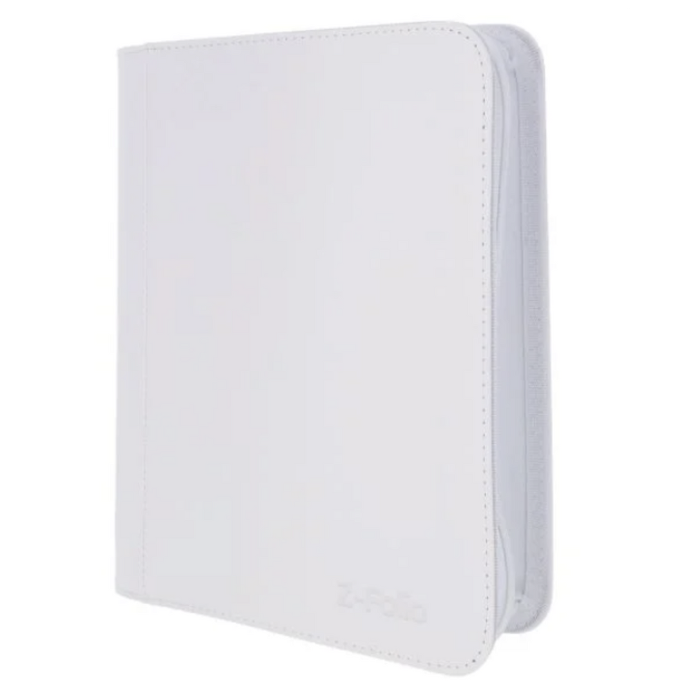 Z-Folio 9-Pocket LX Album - Toploaders - WHITE - BCW