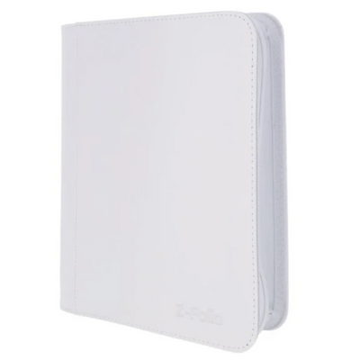 Z-Folio 9-Pocket LX Album - Toploaders - WHITE - BCW
