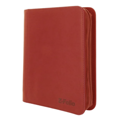 Z-Folio 9-Pocket LX Album - Toploaders - RED - BCW