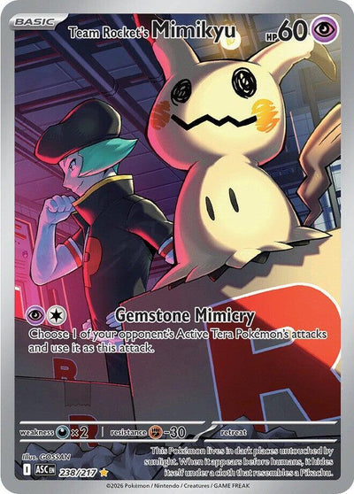 Team Rocket's Mimikyu - 238/217 - ME: Ascended Heroes