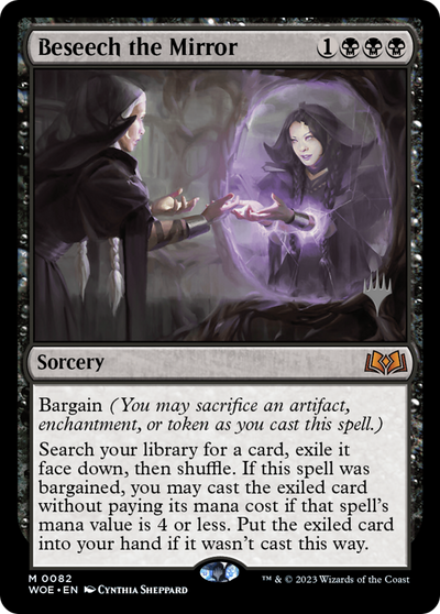 Beseech the Mirror (PPWOE-82P) - Wilds of Eldraine Promos Foil