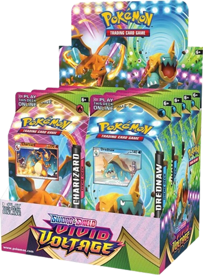 Vivid Voltage Display of 8 Theme Deck