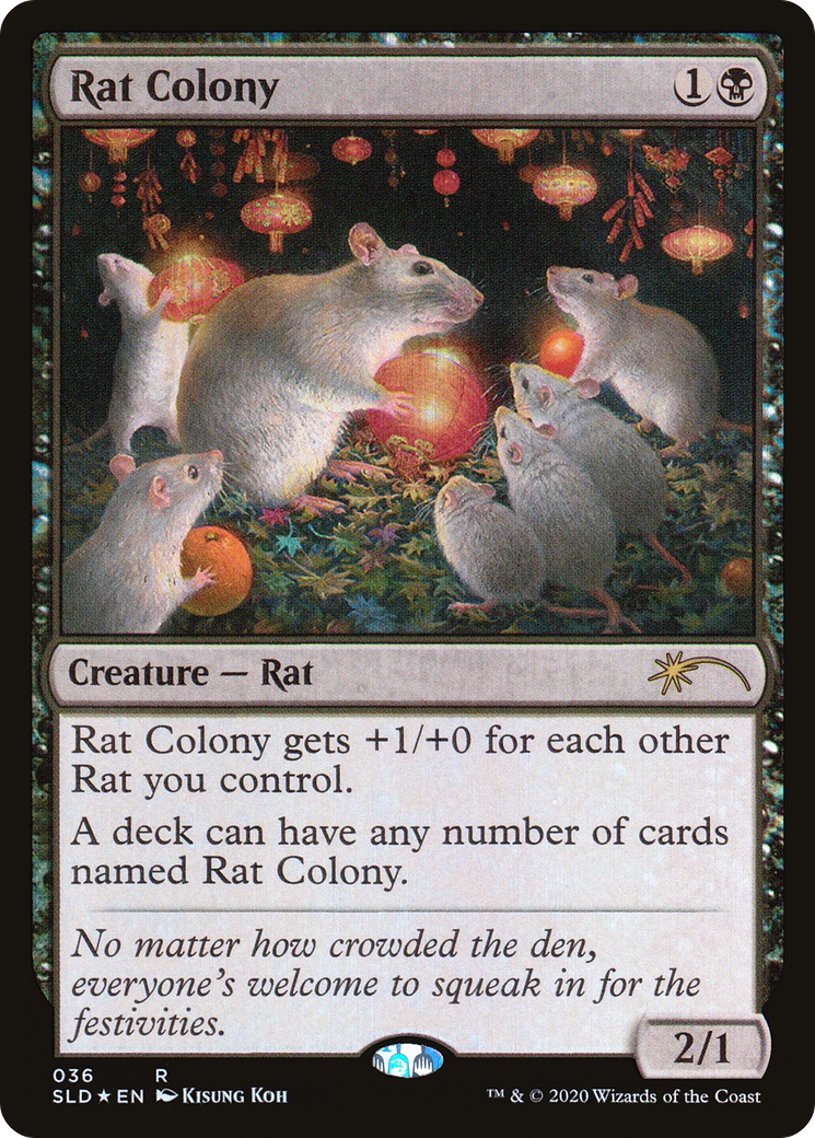 Rat Colony (SLD-036) - Secret Lair Drop Foil