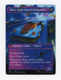 Slicer, Hired Muscle // Slicer, High-Speed Antagonist — Borderless|Shattered Glass|Foil — ID 17754
