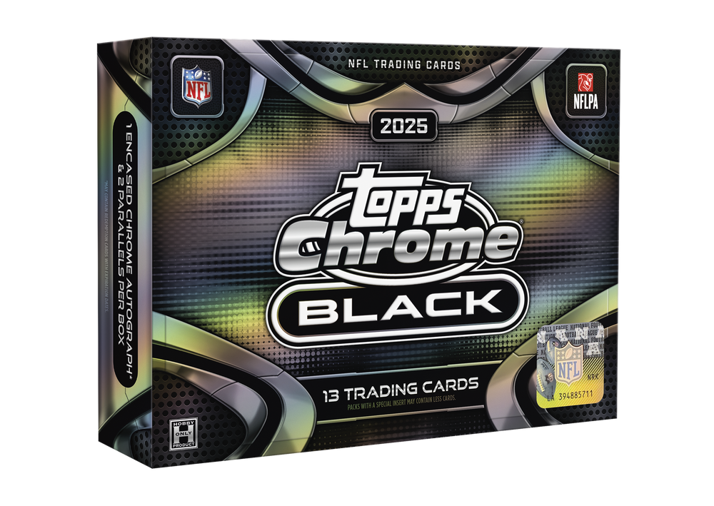 2025 Topps Chrome Black Football Hobby Box
