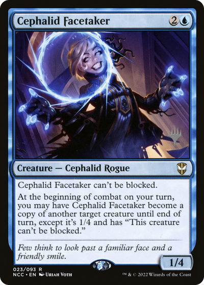 Cephalid Facetaker (PPSNC-23P) - New Capenna Commander Promos Foil