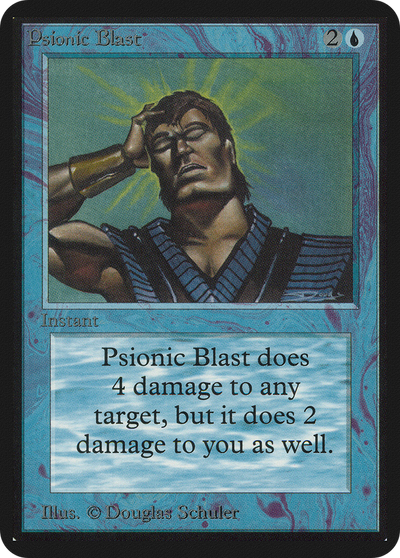 Psionic Blast (LEA-074) - Limited Edition Alpha