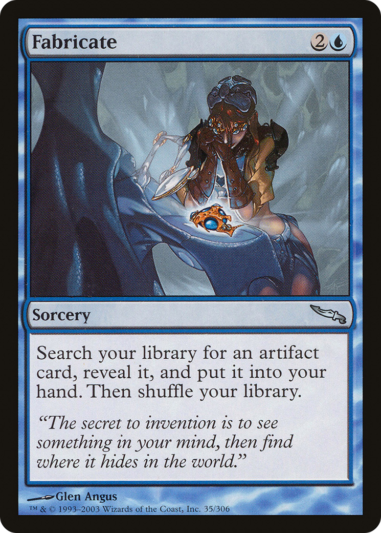 Fabricate (MRD-035) - Mirrodin Foil