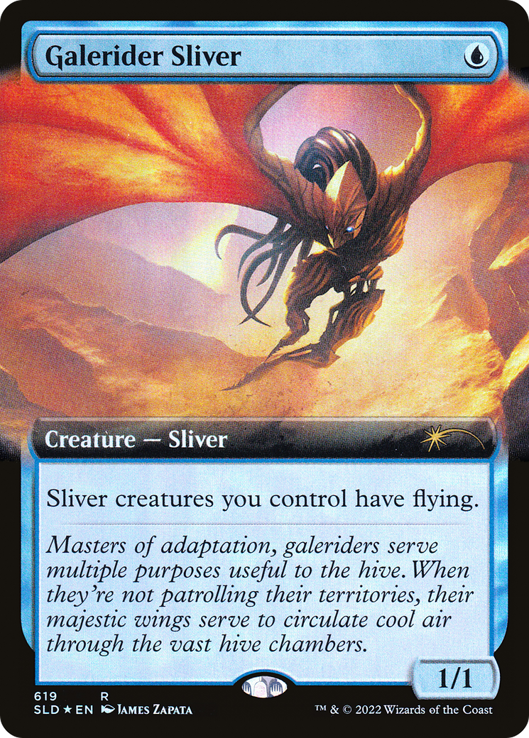 Galerider Sliver (SLD-619) - Secret Lair Drop: (Extended Art) Foil