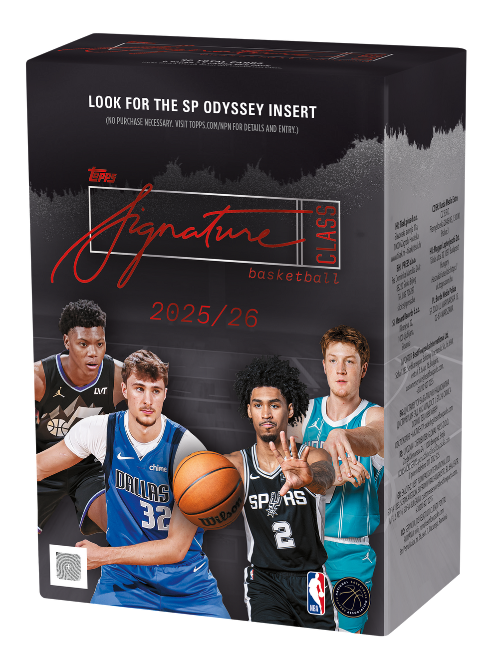 2025/26 Topps Signature Class Basketball Blaster Box