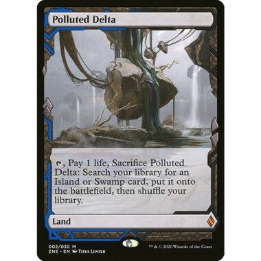 Polluted Delta (ZNE-002) - Zendikar Rising Expeditions