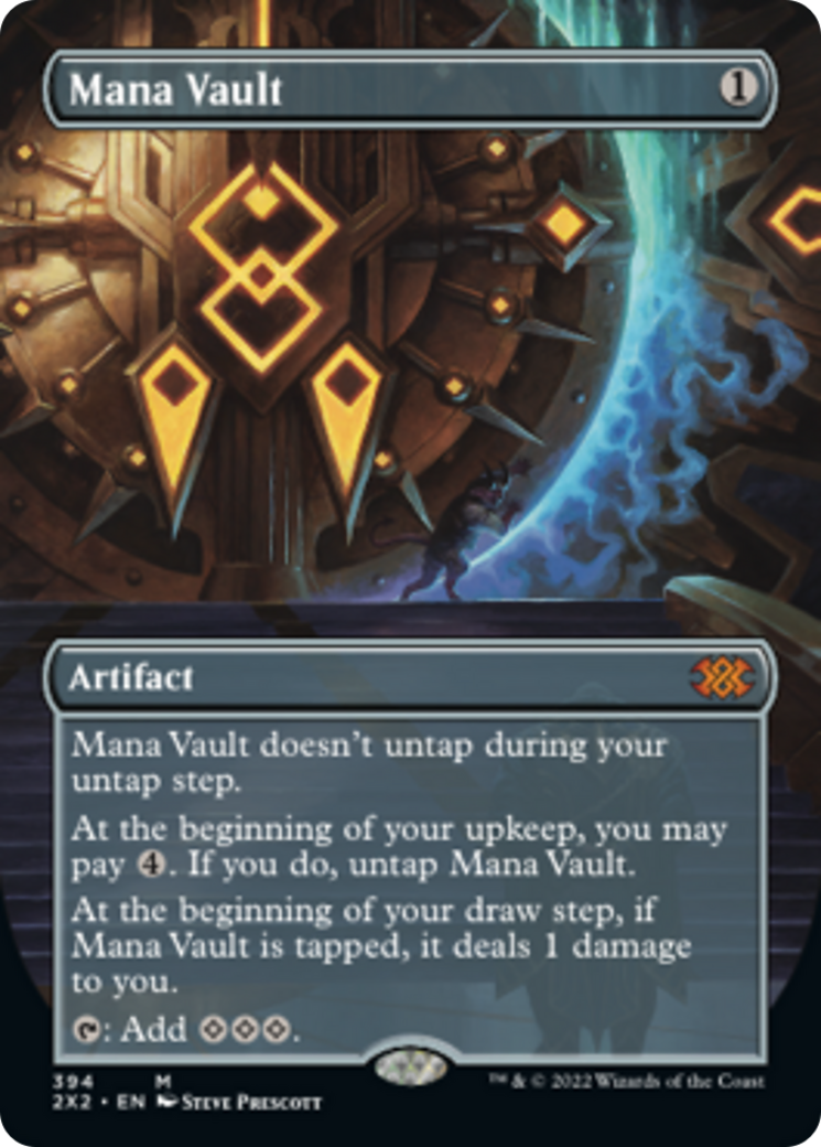 Mana Vault (2X2-394) - Double Masters 2022 (Borderless)