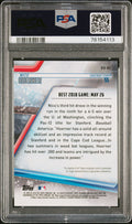 2018 Bowman's Best Nico Hoerner #B18NH Autograph PSA 9