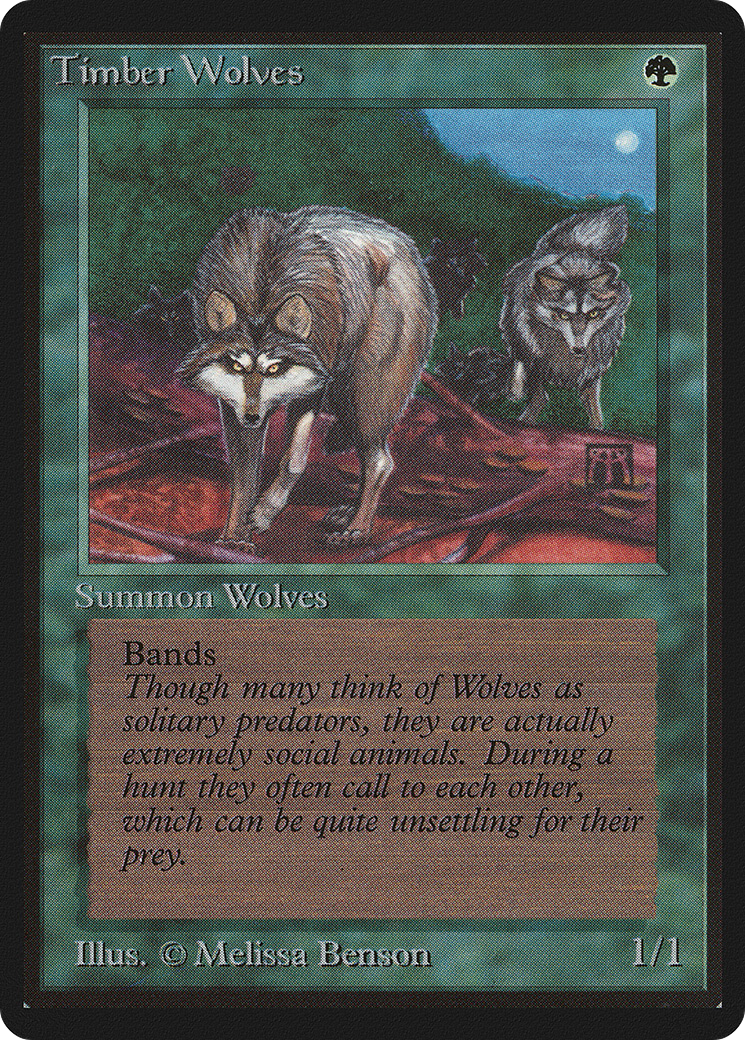 Timber Wolves (LEB-220) - Limited Edition Beta
