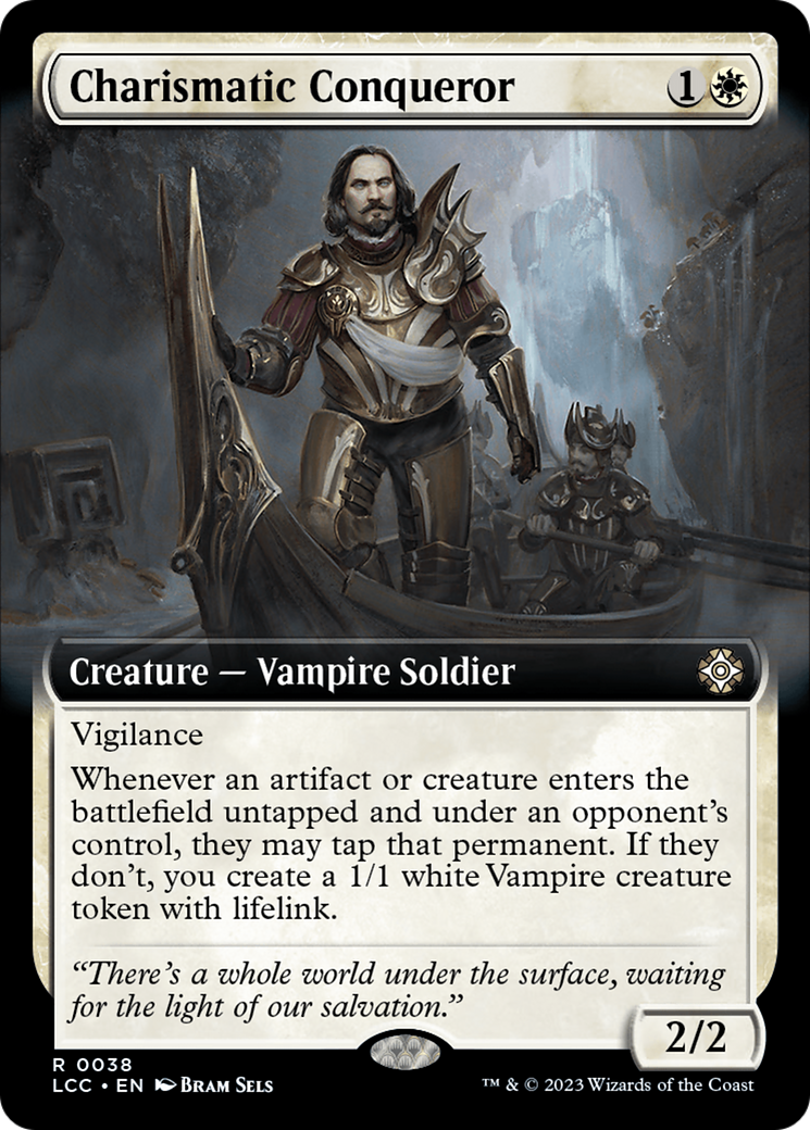 Charismatic Conqueror (LCC-038) - The Lost Caverns of Ixalan Commander: (Extended Art) Foil