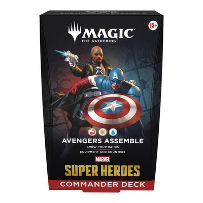 Magic the Gathering: Universes Beyond Marvel Super Heroes Commander Deck - Avengers Assemble