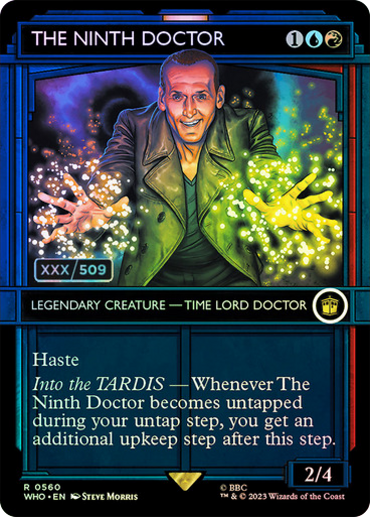 The Ninth Doctor (WHO-560Z) - Doctor Who: (Showcase) (Borderless) Foil