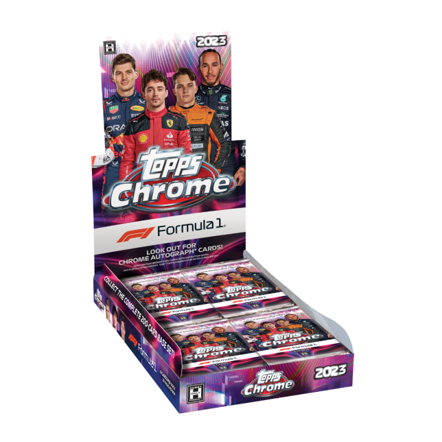 2023 Topps F1 Chrome Formula 1 Racing Hobby Box