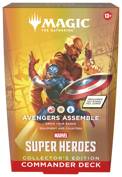 Marvel Super Heroes: Commander - Commander Deck: Collector's Edition - Avengers Assemble