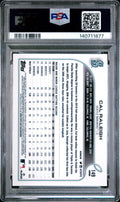 2022 Topps Chrome Cal Raleigh #149 Rookie Refractor PSA 10