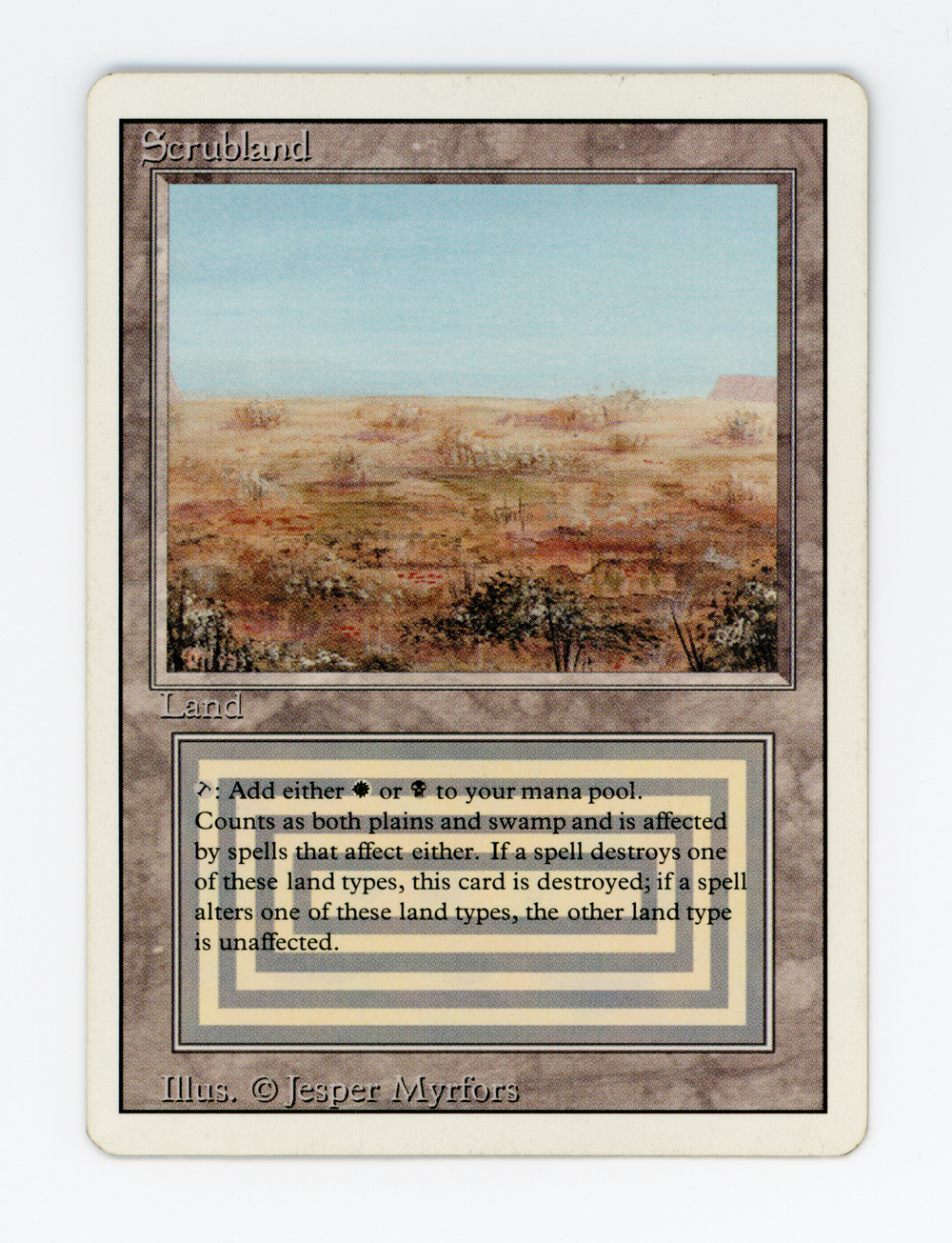 Scrubland — ID 16735