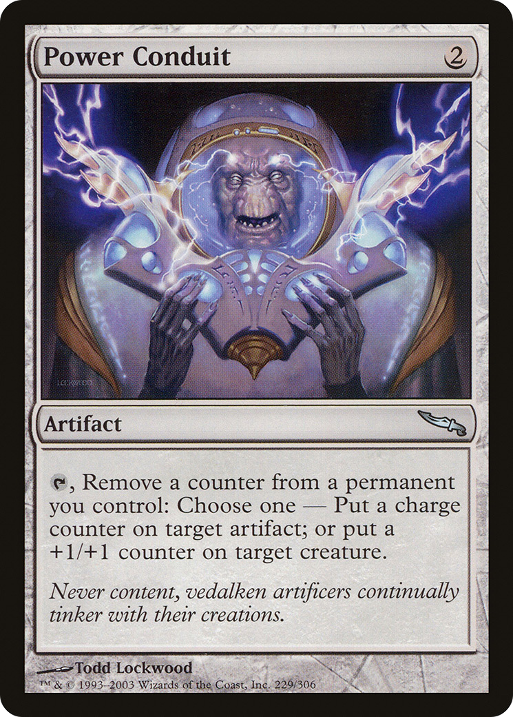 Power Conduit (MRD-229) - Mirrodin Foil