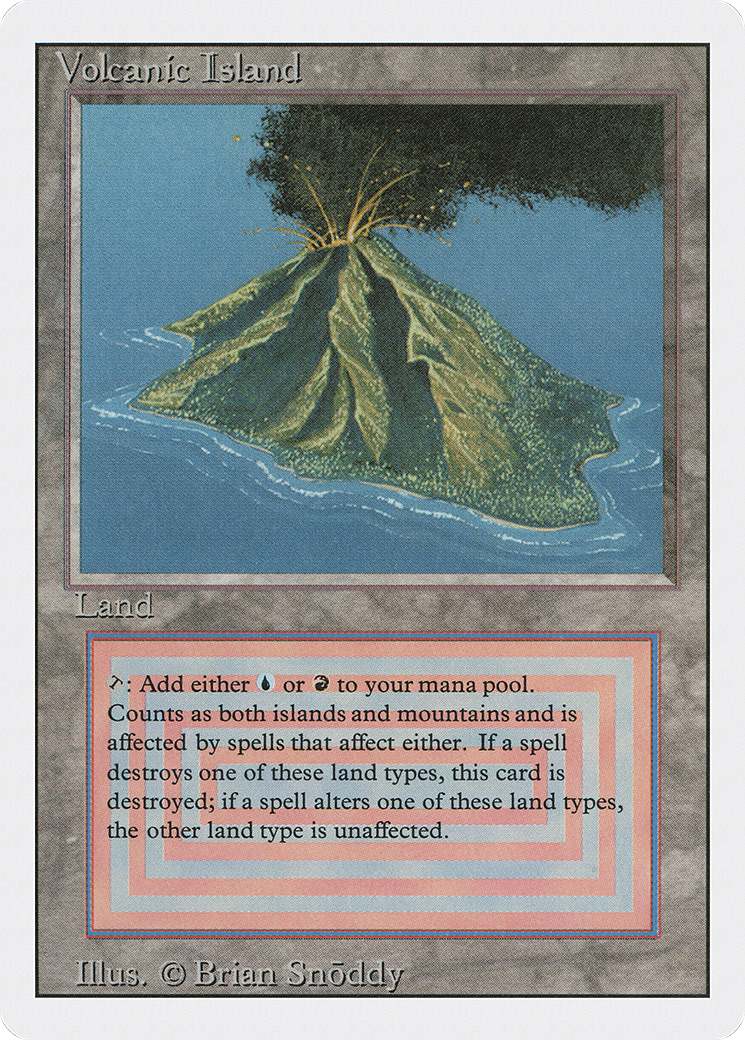 Volcanic Island (3ED-291) - Revised Edition