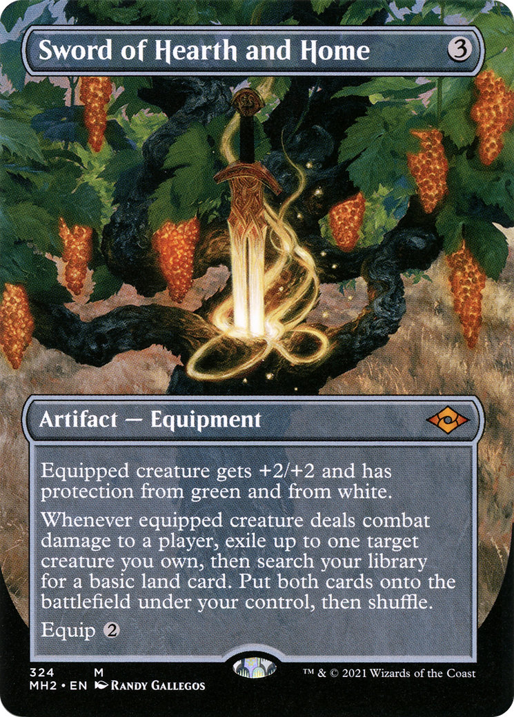 Sword of Hearth and Home (MH2-324) - Modern Horizons 2 (Borderless)