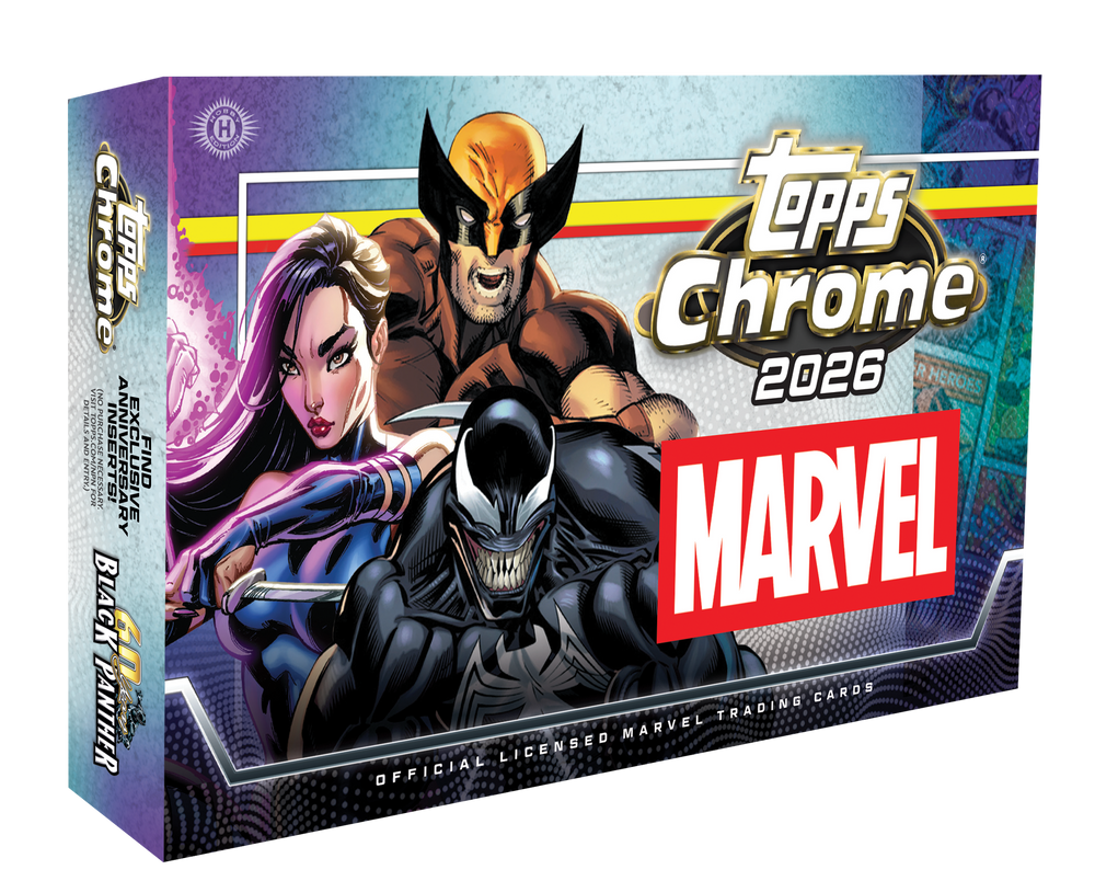 2026 Topps Marvel Comics Chrome Hobby Box