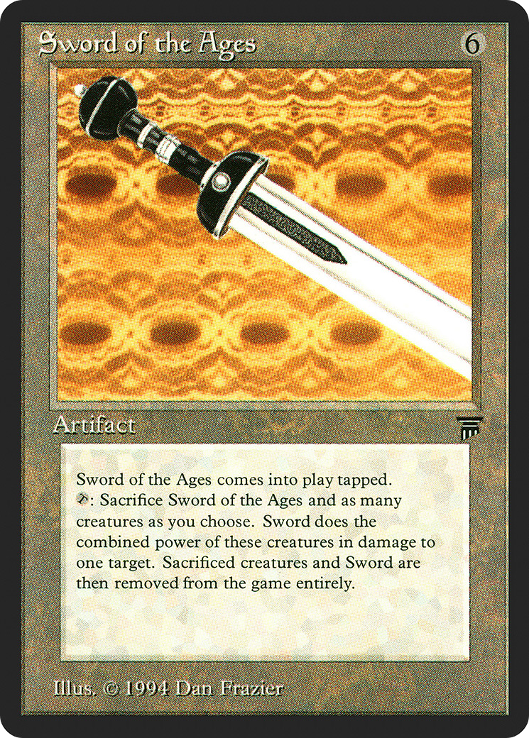Sword of the Ages (LEG-296) - Legends