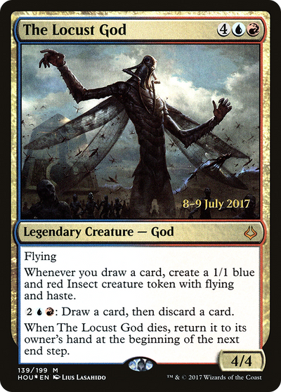 The Locust God (PRE-139S) - Hour of Devastation Promos Foil