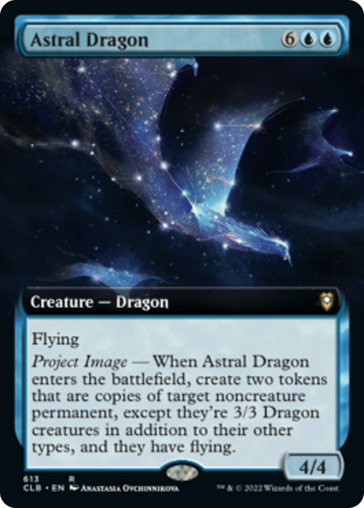 Astral Dragon (CLB-613) - Commander Legends: Battle for Baldur's Gate: (Extended Art)